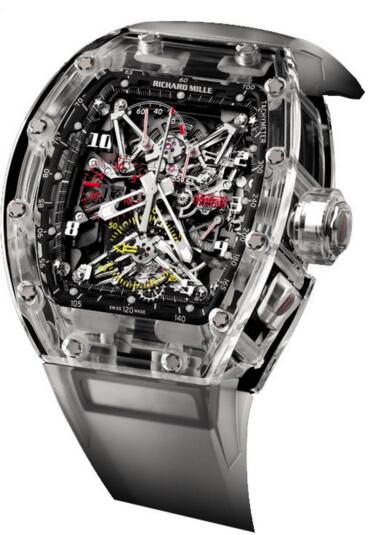 Review Richard Mille Replica RM 056 Tourbillon Chronograph Sapphire - Felipe Massa Black watch